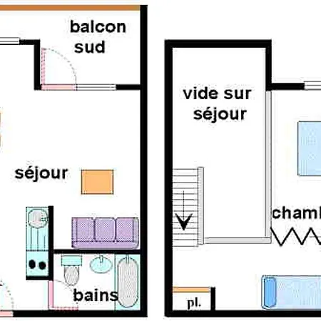 5 Pers Avec Balcon Et Vue Sur Pistes - Fr-1-508-241 Apartment *
